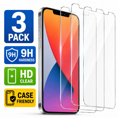 Pack tempered glass screen - 3,
