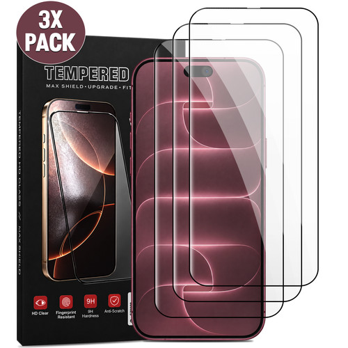 3pack tempered glass screen - 3pack,