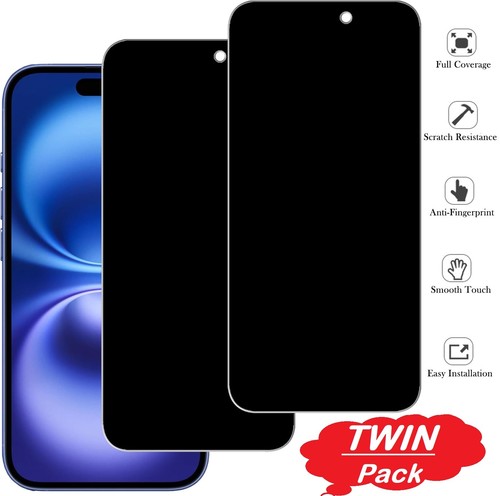 Privacy tempered glass screen - glass,