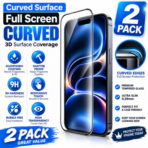 2pack tempered glass - tempered,